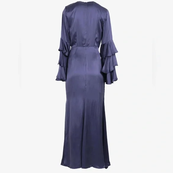 Elliatt CAMARI MAXI SILK DRESS, NWT, Small in Grape Purple - Picture 2 of 2